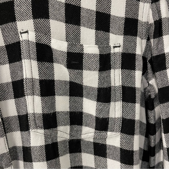 LL BEAN SIGNATURE PLAID Rayon Button Up Shirt, Size Extra Small, Super Soft - Picture 6 of 7